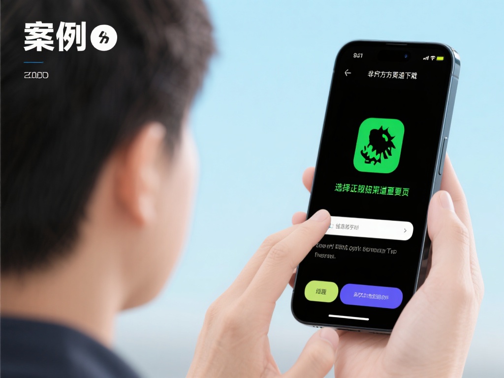 案例：一位用户曾尝试从非官方渠道下载该APP，导致